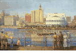 Long Beach from Horseshoe Pier<br><small>Christian Siemer