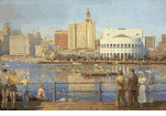 Long Beach from Horseshoe Pier<br><small>Christian Siemer