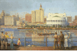 Long Beach from Horseshoe Pier<br><small>Christian Siemer