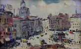 Puerta del Sol, Madrid <br><SMALL>Colin Campbell Cooper