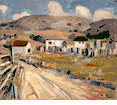 Marin Landscape with Houses<br><small>Selden Gile