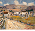 Marin Landscape with Houses<br><small>Selden Gile