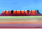 Mesa with Rainbow Reflect <br><small> (CB672A)