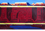 Modern Mountain Scene<br><small>Conrad Buff