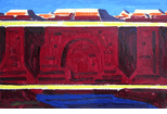 Modern Mountain Scene<br><small>Conrad Buff