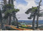 Monterey Bay Scene<br><small>Jade Fon Woo</font>