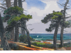 Monterey Bay Scene<br><small>Jade Fon Woo</font>