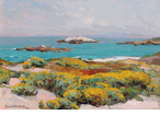 Monterey Coast in Bloom<small><br> Franz Bischoff </small>