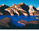 Mountain and Lake <br><SMALL>(CB006)</SMALL></font>