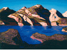 Mountain and Lake <br><SMALL>(CB006)</SMALL></font>