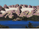 Mountain and Lake <br><SMALL>(CB176)</SMALL></font>
