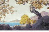Mountain Lake with Sycamore Tree<br><small>Conrad Buff
