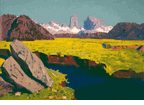 Mountain Landscape<br><small>Conrad Buff