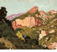 Mountain Landscape<br><small>Edwin Roscoe Shrader