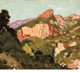 Mountain Landscape<br><small>Edwin Roscoe Shrader