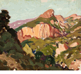 Mountain Landscape<br><small>Edwin Roscoe Shrader