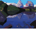Mountain Reflection, Sierra Lake <br><SMALL>(CB472)</SMALL></font>