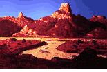 Mountain with Dry Lake<br><small>Conrad Buff