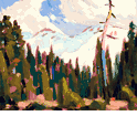 Mountain with Snow <small><br> (ERS54) </small>