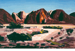 Mountains and Desert Floor <br><SMALL>(CB531)</SMALL></font>
