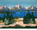Mountains by the Lakeside<br><small>Conrad Buff