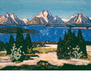 Mountains by the Lakeside<br><small>Conrad Buff