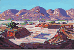 Multi-Color Mountain and Landscape <br><SMALL>(CB478B)</SMALL></font>