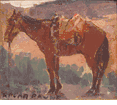 Navajo Horse, Canyon de Chelly<br><small>Edgar Payne