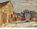 New Hope Barnyard<br><small>Edwin Roscoe Shrader