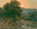 Oak Tree at Sunset<br><small>Granville Redmond