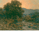 Oak Tree at Sunset<br><small>Granville Redmond
