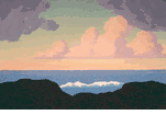 Ocean and Pink Clouds<br><small>Conrad Buff