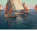 Off Finistere (France)<small><br>Edgar Payne