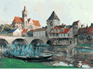 Old Town of Moret <br><small> Jules Pages