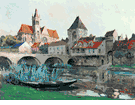 Old Town of Moret <br><small> Jules Pages