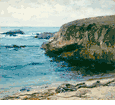 On the 17 Mile Drive, Pebble Beach<br><small>Guy Rose