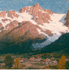 Peak at Argentiers<small><br>Edgar Payne