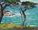 Pines, Point Lobos<br><small>Mary DeNeale Morgan