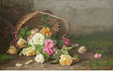 Pink and Yellow Roses<br><small>Alice Chittenden
