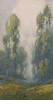 Poppies and Eucalyptus Trees<br><small>Percy Gray
