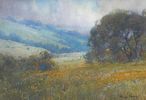 Poppies and Oaks with a View to the Pacific<br><small>Percy Gray