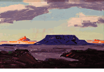 Purple Sky And Mountain <br><SMALL>(CB383)</SMALL></font>