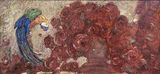Parrot and Roses<br>(ar236)<br><small>Arthur Dominique Rozaire