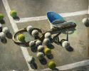 Tennis Still Life<br><small> Roger Kuntz