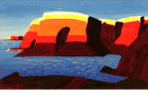 Rainbow Mesa with Lake<br><SMALL>(CB387)</SMALL></font>