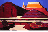 Rainbow Mesa with Mountain <br><SMALL>(CB515)</SMALL></font>
