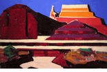 Rainbow Mesa with Mountain <br><SMALL>(CB515)</SMALL></font>