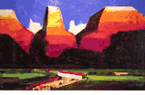 Rainbow Mesas<br><small>Conrad Buff