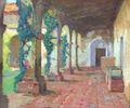 Rear Corridor, San Juan Capistrano<br><small>Alson Skinner Clark