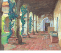 Rear Corridor, San Juan Capistrano<br><small>Alson Skinner Clark